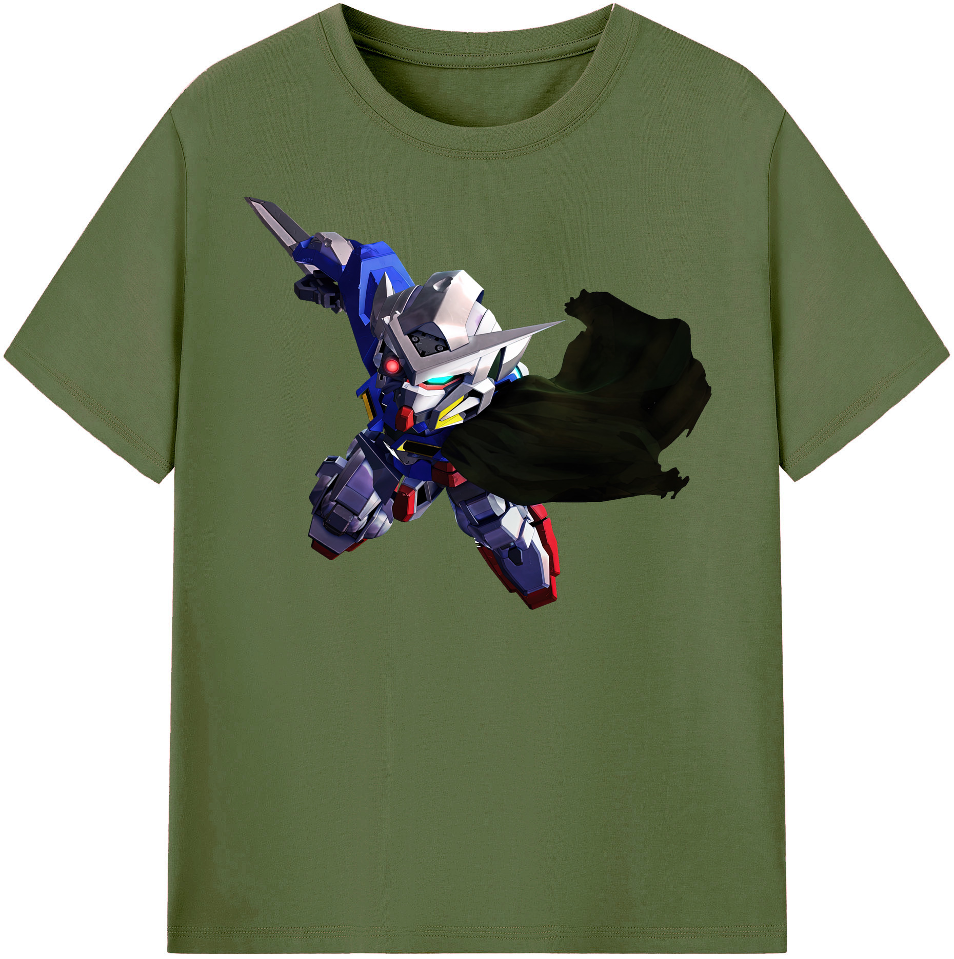 （画像用） 機動戦士ガンダム Mobile Suit Gundam 綿100％半袖Tシャツ（フロントプリント）
